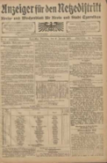 Anzeiger f&uuml;r den Netzedistrikt Kreis- und Wochenblatt f&uuml;r den Kreis und Stadt Czarnikau 1908.01.14 Jg.56 Nr6