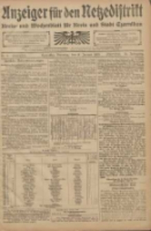 Anzeiger für den Netzedistrikt Kreis- und Wochenblatt für den Kreis und Stadt Czarnikau 1908.01.14 Jg.56 Nr6