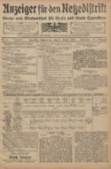 Anzeiger f&uuml;r den Netzedistrikt Kreis- und Wochenblatt f&uuml;r den Kreis und Stadt Czarnikau 1908.01.23 Jg.56 Nr10