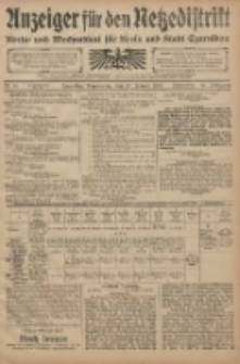 Anzeiger für den Netzedistrikt Kreis- und Wochenblatt für den Kreis und Stadt Czarnikau 1908.01.23 Jg.56 Nr10