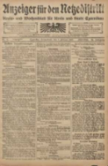 Anzeiger f&uuml;r den Netzedistrikt Kreis- und Wochenblatt f&uuml;r den Kreis und Stadt Czarnikau 1908.02.08 Jg.56 Nr17