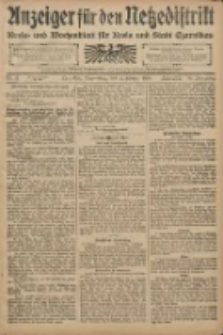 Anzeiger für den Netzedistrikt Kreis- und Wochenblatt für den Kreis und Stadt Czarnikau 1908.02.13 Jg.56 Nr19