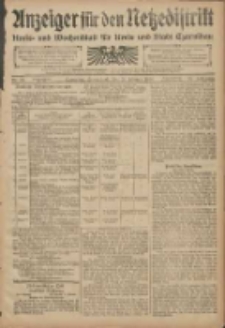 Anzeiger f&uuml;r den Netzedistrikt Kreis- und Wochenblatt f&uuml;r den Kreis und Stadt Czarnikau 1908.02.22 Jg.56 Nr23