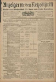 Anzeiger für den Netzedistrikt Kreis- und Wochenblatt für den Kreis und Stadt Czarnikau 1908.02.22 Jg.56 Nr23