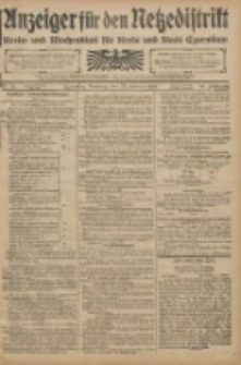 Anzeiger f&uuml;r den Netzedistrikt Kreis- und Wochenblatt f&uuml;r den Kreis und Stadt Czarnikau 1908.02.25 Jg.56 Nr24