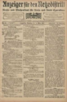 Anzeiger f&uuml;r den Netzedistrikt Kreis- und Wochenblatt f&uuml;r den Kreis und Stadt Czarnikau 1908.03.10 Jg.56 Nr30