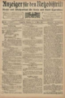 Anzeiger für den Netzedistrikt Kreis- und Wochenblatt für den Kreis und Stadt Czarnikau 1908.03.10 Jg.56 Nr30