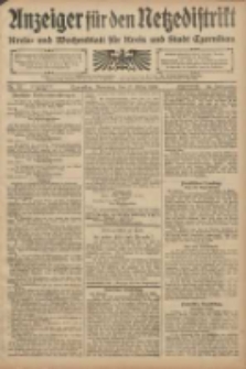 Anzeiger für den Netzedistrikt Kreis- und Wochenblatt für den Kreis und Stadt Czarnikau 1908.03.17 Jg.56 Nr33