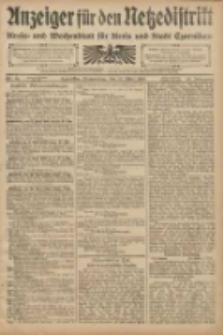 Anzeiger für den Netzedistrikt Kreis- und Wochenblatt für den Kreis und Stadt Czarnikau 1908.03.19 Jg.56 Nr34