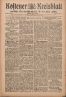 Kostener Kreisblatt: amtliches Veröffentlichungsblatt für den Kreis Kosten 1910.02.15 Jg.45 Nr19