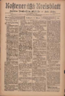 Kostener Kreisblatt: amtliches Veröffentlichungsblatt für den Kreis Kosten 1910.02.22 Jg.45 Nr22