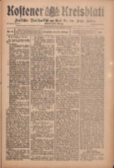 Kostener Kreisblatt: amtliches Ver&ouml;ffentlichungsblatt f&uuml;r den Kreis Kosten 1910.02.26 Jg.45 Nr24