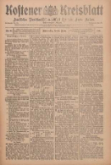 Kostener Kreisblatt: amtliches Veröffentlichungsblatt für den Kreis Kosten 1910.03.03 Jg.45 Nr26
