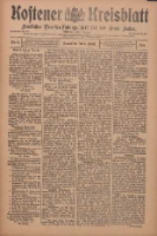 Kostener Kreisblatt: amtliches Ver&ouml;ffentlichungsblatt f&uuml;r den Kreis Kosten 1910.03.05 Jg.45 Nr27