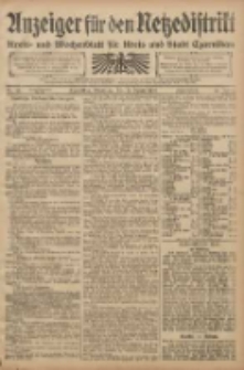 Anzeiger für den Netzedistrikt Kreis- und Wochenblatt für den Kreis und Stadt Czarnikau 1908.04.14 Jg.56 Nr45