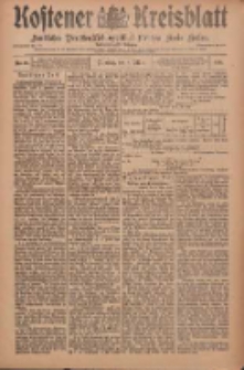 Kostener Kreisblatt: amtliches Veröffentlichungsblatt für den Kreis Kosten 1910.03.08 Jg.45 Nr28