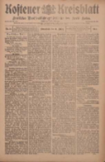 Kostener Kreisblatt: amtliches Veröffentlichungsblatt für den Kreis Kosten 1910.03.12 Jg.45 Nr30
