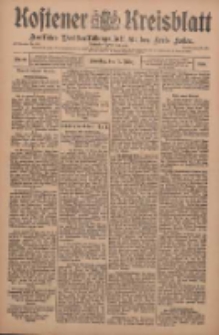 Kostener Kreisblatt: amtliches Veröffentlichungsblatt für den Kreis Kosten 1910.03.15 Jg.45 Nr31