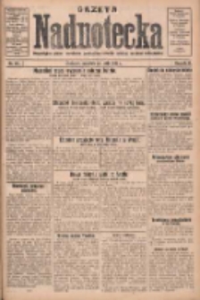 Gazeta Nadnotecka: bezpartyjne pismo narodowe poświęcone sprawie polskiej na ziemi nadnoteckiej 1930.05.22 R.10 Nr117