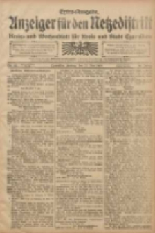 Anzeiger f&uuml;r den Netzedistrikt Kreis- und Wochenblatt f&uuml;r den Kreis und Stadt Czarnikau 1908.05.22 Jg.56 Nr62