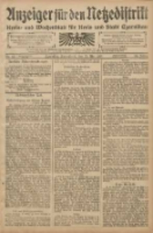 Anzeiger f&uuml;r den Netzedistrikt Kreis- und Wochenblatt f&uuml;r den Kreis und Stadt Czarnikau 1908.05.23 Jg.56 Nr63