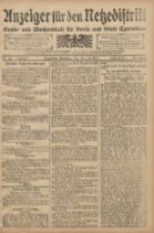 Anzeiger f&uuml;r den Netzedistrikt Kreis- und Wochenblatt f&uuml;r den Kreis und Stadt Czarnikau 1908.05.26 Jg.56 Nr64