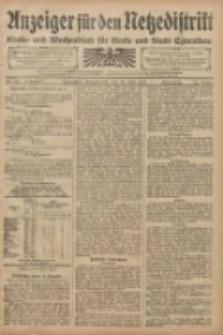 Anzeiger f&uuml;r den Netzedistrikt Kreis- und Wochenblatt f&uuml;r den Kreis und Stadt Czarnikau 1908.05.30 Jg.56 Nr66