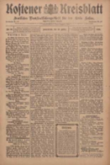 Kostener Kreisblatt: amtliches Ver&ouml;ffentlichungsblatt f&uuml;r den Kreis Kosten 1910.03.19 Jg.45 Nr33