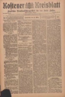 Kostener Kreisblatt: amtliches Ver&ouml;ffentlichungsblatt f&uuml;r den Kreis Kosten 1910.03.26 Jg.45 Nr36