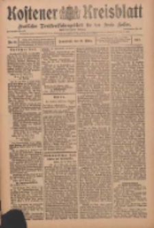 Kostener Kreisblatt: amtliches Veröffentlichungsblatt für den Kreis Kosten 1910.03.26 Jg.45 Nr36