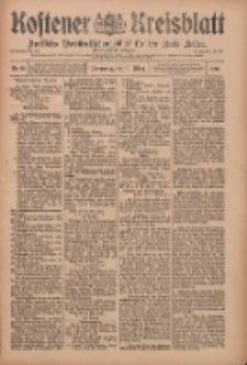 Kostener Kreisblatt: amtliches Veröffentlichungsblatt für den Kreis Kosten 1910.03.31 Jg.45 Nr38