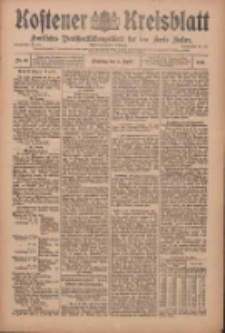 Kostener Kreisblatt: amtliches Veröffentlichungsblatt für den Kreis Kosten 1910.04.05 Jg.45 Nr40