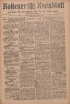 Kostener Kreisblatt: amtliches Ver&ouml;ffentlichungsblatt f&uuml;r den Kreis Kosten 1910.04.16 Jg.45 Nr45