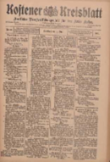 Kostener Kreisblatt: amtliches Veröffentlichungsblatt für den Kreis Kosten 1910.05.03 Jg.45 Nr52