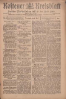 Kostener Kreisblatt: amtliches Veröffentlichungsblatt für den Kreis Kosten 1910.05.05 Jg.45 Nr53