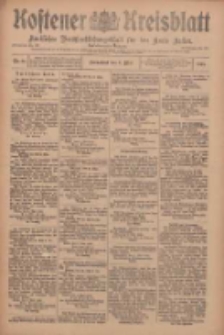 Kostener Kreisblatt: amtliches Ver&ouml;ffentlichungsblatt f&uuml;r den Kreis Kosten 1910.05.07 Jg.45 Nr54