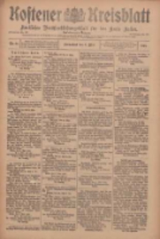 Kostener Kreisblatt: amtliches Veröffentlichungsblatt für den Kreis Kosten 1910.05.07 Jg.45 Nr54