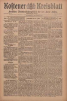 Kostener Kreisblatt: amtliches Ver&ouml;ffentlichungsblatt f&uuml;r den Kreis Kosten 1910.05.14 Jg.45 Nr57