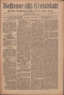 Kostener Kreisblatt: amtliches Ver&ouml;ffentlichungsblatt f&uuml;r den Kreis Kosten 1910.05.19 Jg.45 Nr59