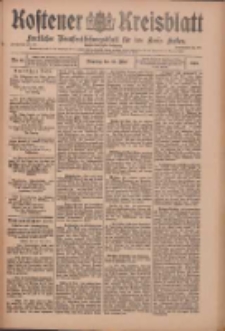 Kostener Kreisblatt: amtliches Ver&ouml;ffentlichungsblatt f&uuml;r den Kreis Kosten 1910.05.24 Jg.45 Nr61