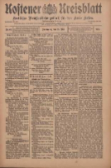 Kostener Kreisblatt: amtliches Ver&ouml;ffentlichungsblatt f&uuml;r den Kreis Kosten 1910.05.26 Jg.45 Nr62