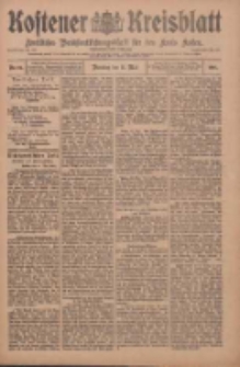 Kostener Kreisblatt: amtliches Ver&ouml;ffentlichungsblatt f&uuml;r den Kreis Kosten 1910.05.31 Jg.45 Nr64