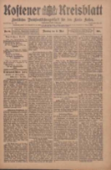 Kostener Kreisblatt: amtliches Veröffentlichungsblatt für den Kreis Kosten 1910.05.31 Jg.45 Nr64
