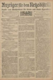 Anzeiger für den Netzedistrikt Kreis- und Wochenblatt für den Kreis und Stadt Czarnikau 1908.06.16 Jg.56 Nr73
