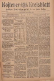 Kostener Kreisblatt: amtliches Veröffentlichungsblatt für den Kreis Kosten 1910.06.28 Jg.45 Nr76