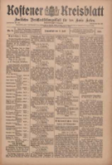 Kostener Kreisblatt: amtliches Ver&ouml;ffentlichungsblatt f&uuml;r den Kreis Kosten 1910.07.02 Jg.45 Nr78