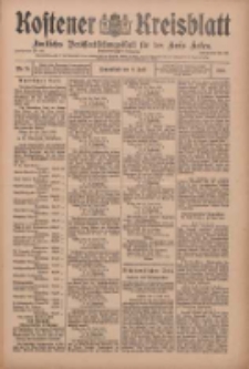 Kostener Kreisblatt: amtliches Veröffentlichungsblatt für den Kreis Kosten 1910.07.02 Jg.45 Nr78