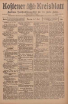 Kostener Kreisblatt: amtliches Ver&ouml;ffentlichungsblatt f&uuml;r den Kreis Kosten 1910.07.05 Jg.45 Nr79