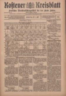 Kostener Kreisblatt: amtliches Veröffentlichungsblatt für den Kreis Kosten 1910.07.07 Jg.45 Nr80