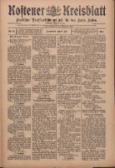 Kostener Kreisblatt: amtliches Veröffentlichungsblatt für den Kreis Kosten 1910.07.09 Jg.45 Nr81